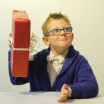 Fotoshoot kinderen in studio voor kerstkaart