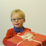 Fotoshoot kinderen in studio voor kerstkaart