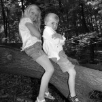 Fotoshoot kinderen op locatie - in het bos